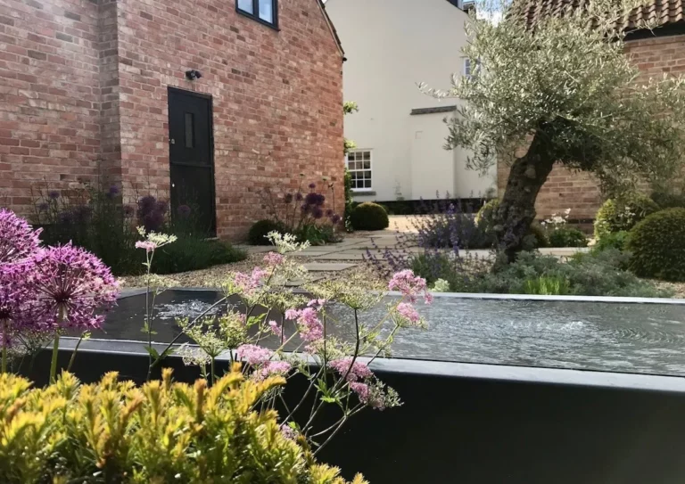 The Grange garden by Emma Scarborough